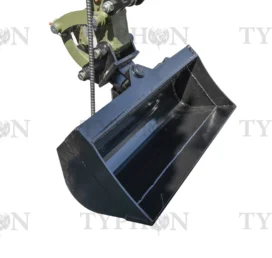 800mm Tilting Bucket Attachment For 2-3 ton Mini Excavator Hyd Digging Bucket