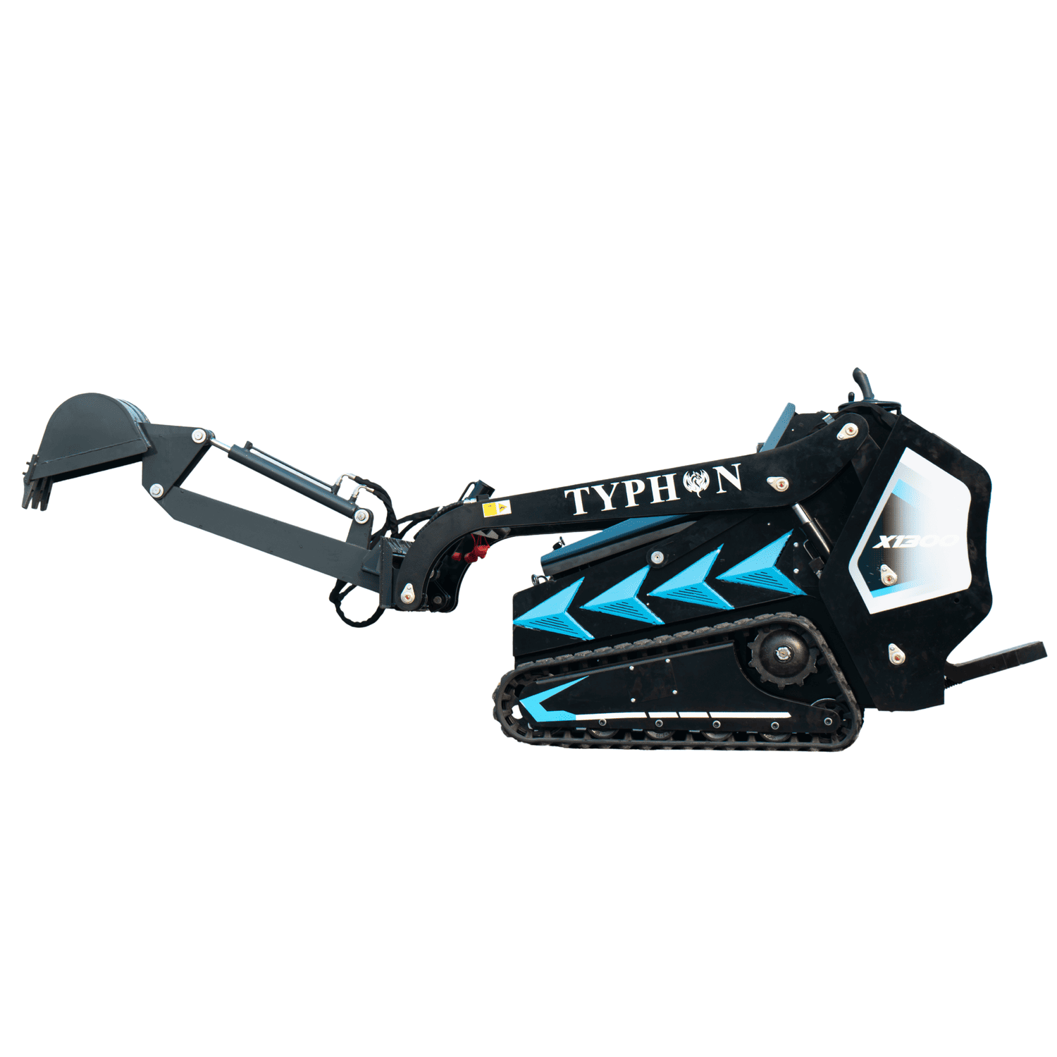 TYPHON Digger Attachment for Mini Skid Steer STOMP X1300 & STOMP 509 - Image 5