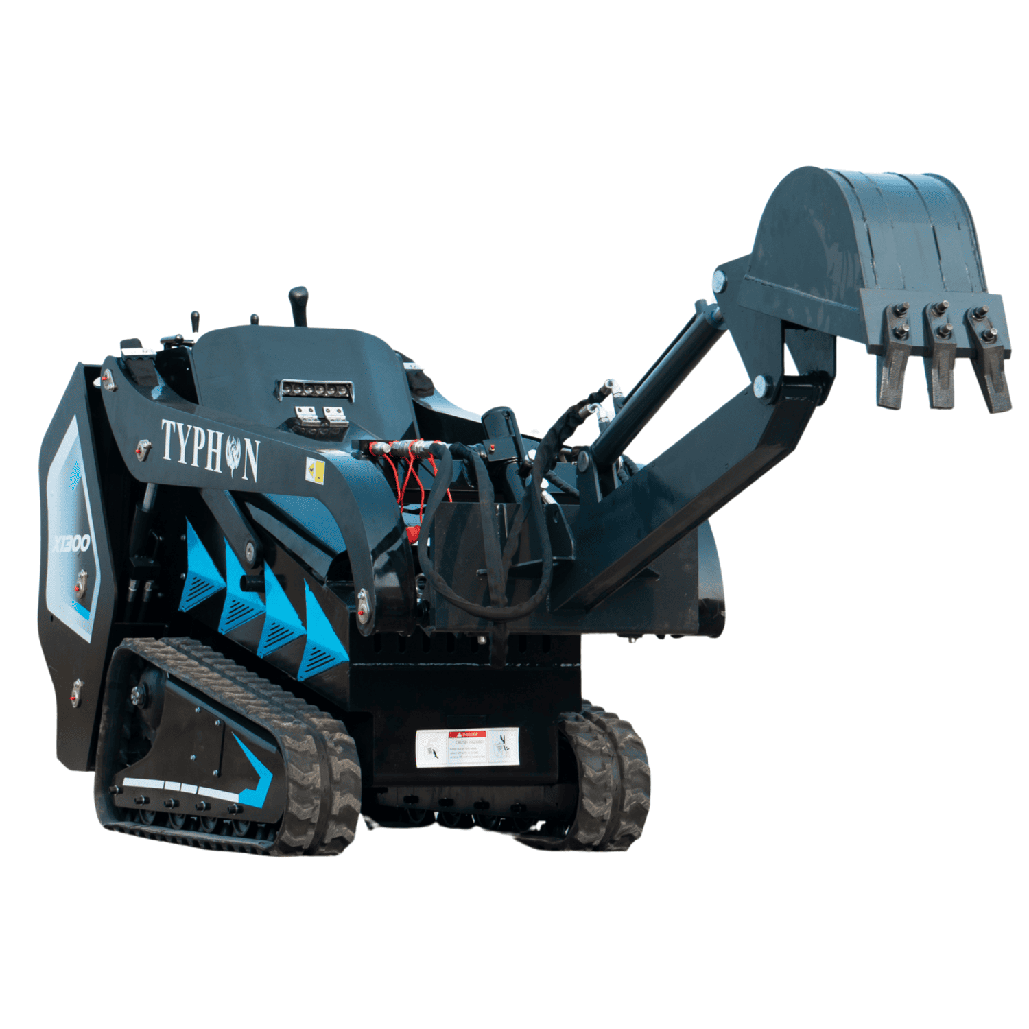 TYPHON Digger Attachment for Mini Skid Steer STOMP X1300 & STOMP 509 - Image 6