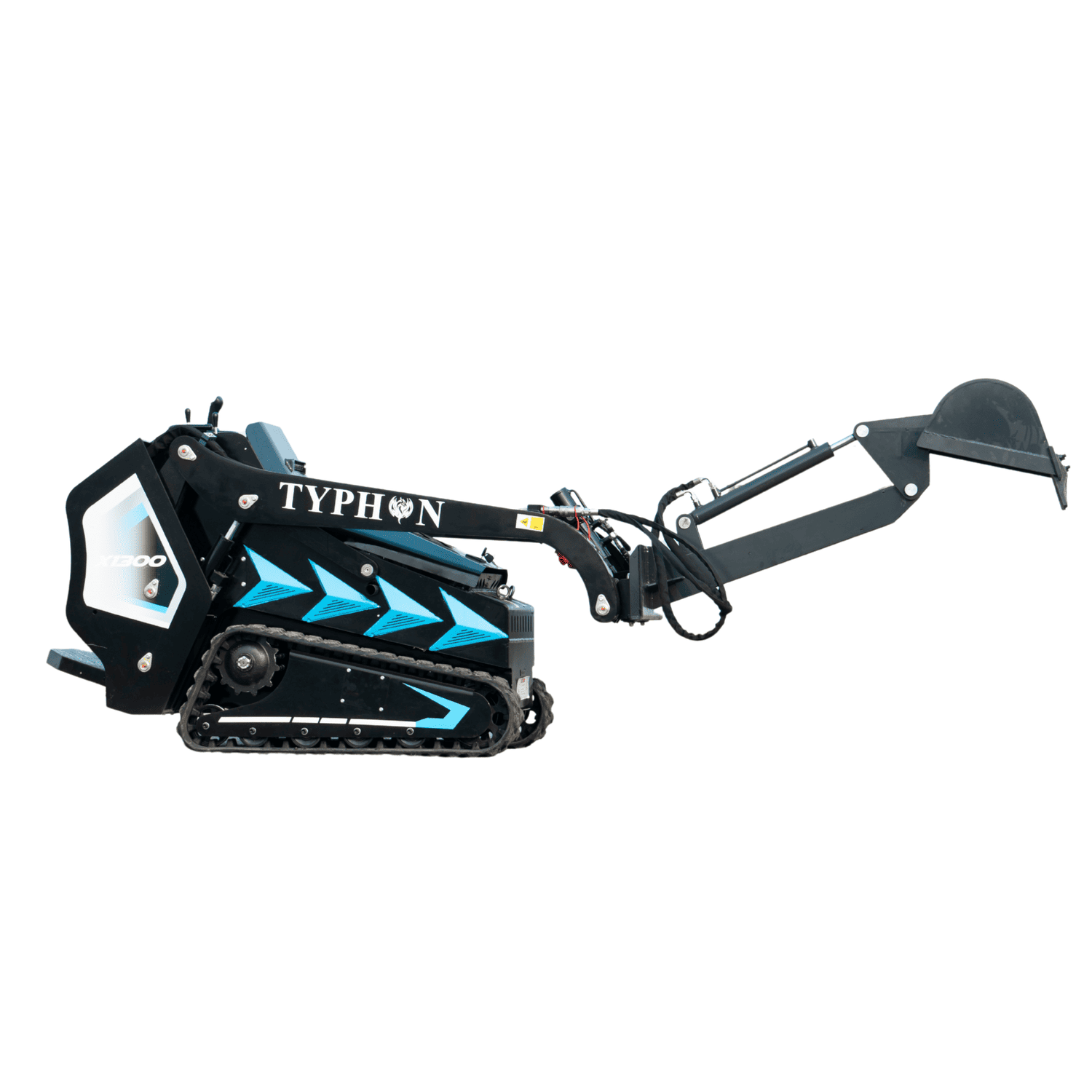 TYPHON Digger Attachment for Mini Skid Steer STOMP X1300 & STOMP 509 - Image 9