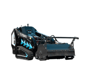 New TYPHON STOMP X1300 & STOMP 509 Mini Skid Steer Forestry Mulcher Attachment