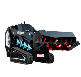 Mini Skid Steer Rotary Tiller Attachment for TYPHON STOMP X1300/TYPHON STOMP 509