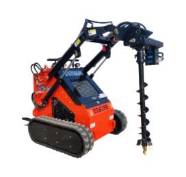 Skid Steer Loader Earth Auger Attachment