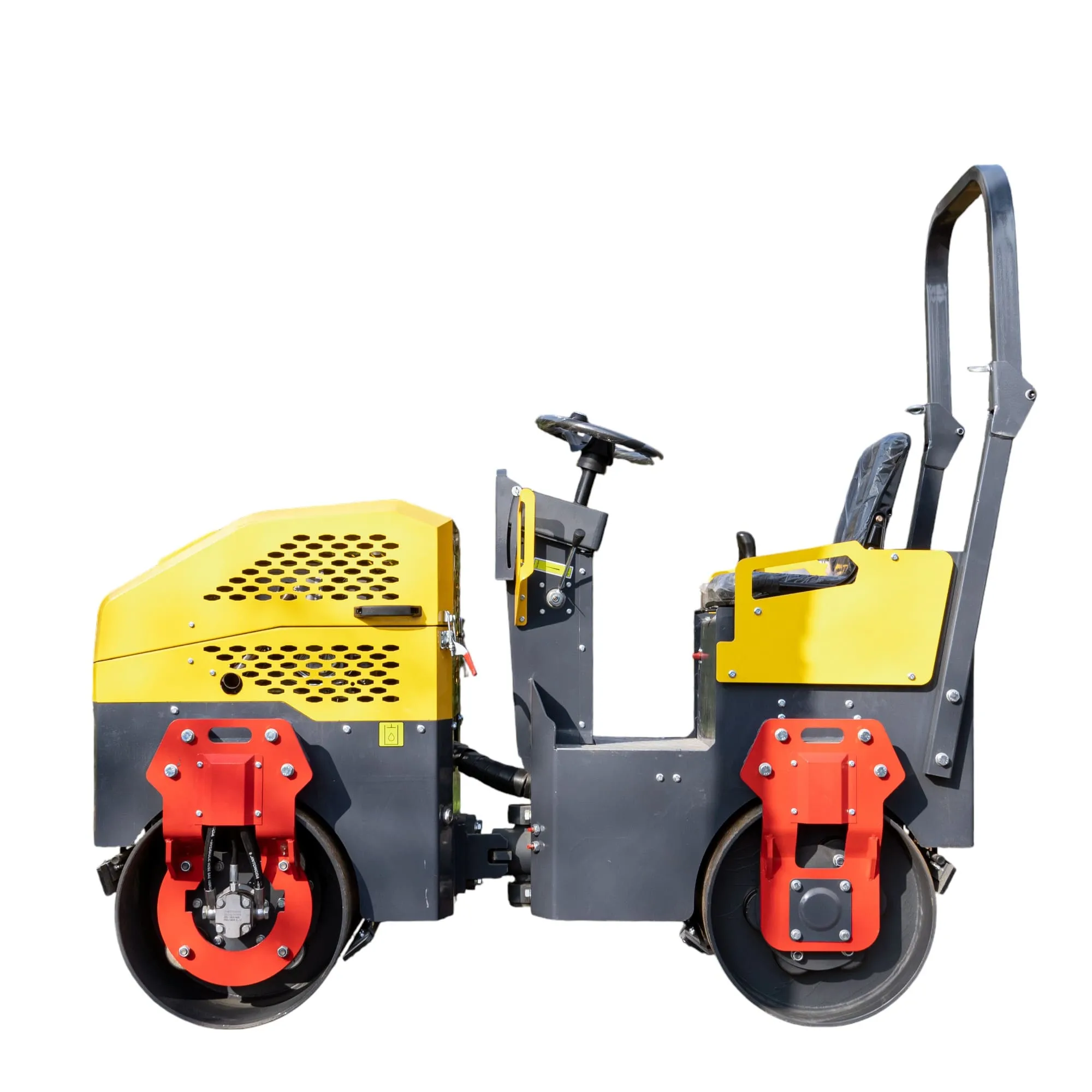 TYPHON FURY 15 Mini Road Roller 1.5Ton 13.5 hp B&S Gas Engine Hydraulic Steering - Image 4