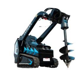 TYPHON STOMP X1300 & STOMP 509 Mini Skid Steer Auger Attachment 200mm Hydraulic