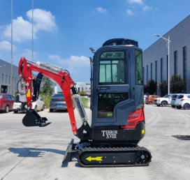 TYPHON TERROR XVIII Prestige 2 Ton Mini Excavator, KUBOTA D902 Diesel Engine USA