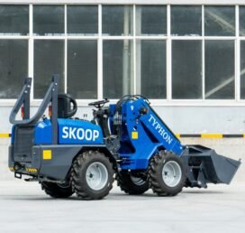 New TYPHON Telescopic Wheel Loader with Kubota D1105 engine 25 hp 1 ton Load USA