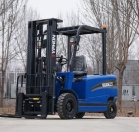 New 2025 TYPHON VIGOR 2.5 Blue Electric Forklift 2.5 Ton Lifter Lift Truck Jitney Hi-Lo