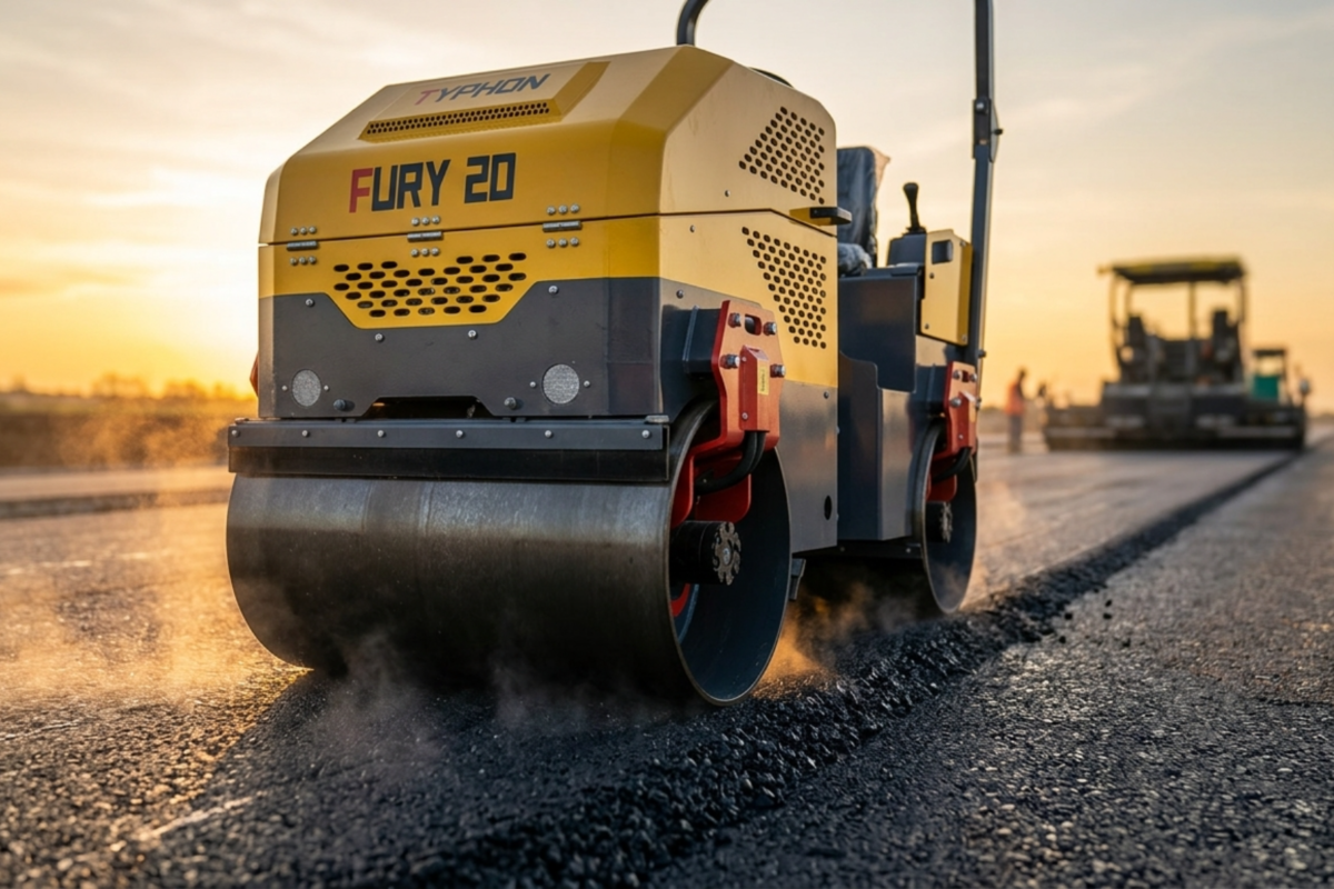 How Road Rollers Improve Soil and Asphalt Compaction