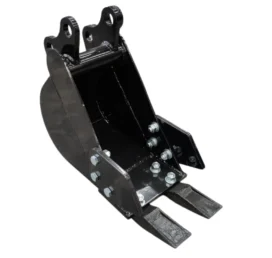 200mm Narrow Bucket: Attachment for TYPHON Mini Excavators USA