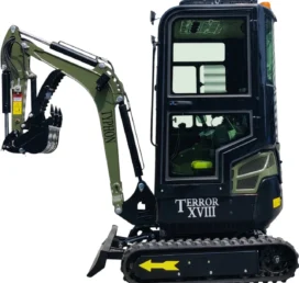 TYPHON TERROR XVIII Prestige 2 Ton Mini Excavator KUBOTA Diesel Engine USA