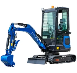 TYPHON 18 FLEX PRO 1.8 Ton Mini Excavator USA with 12 attachments