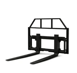 TYPHON Skoop Hydraulic Pallet Fork Attachment for Wheel Loader 43 Inch 11.1 GPM