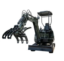 Compact Grapple Attachment for TERROR XXV and other 2.1-3 Ton Mini Excavators Wide Opening Wood Grab USA