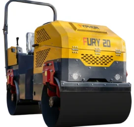 TYPHON FURY 20 Mini Road Roller 2Ton Hydraulic Oil Vibratory B&S 23hp USA engine