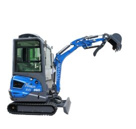TYPHON TERROR XVII PRO Prestige Edition – Enclosed Mini Excavator with AC, Heater & Ergonomic Comfort