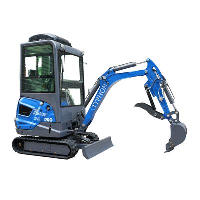TYPHON TERROR XVII PRO Prestige Edition – Enclosed Mini Excavator with AC, Heater & Ergonomic Comfort - Image 22