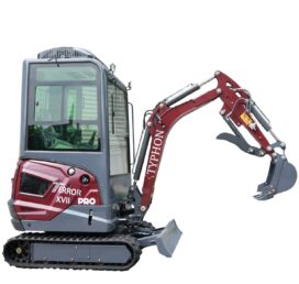 TYPHON TERROR XVII PRO Prestige Edition 4000 lb Enclosed Mini Excavator with Kubota Power & Advanced Hydraulics