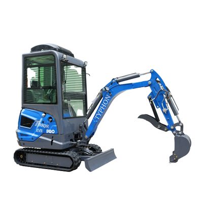 TYPHON TERROR XVII PRO Prestige Edition – Enclosed Mini Excavator with AC, Heater & Ergonomic Comfort - Image 16