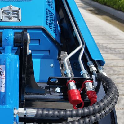 Brand New TYPHON STOMP V900 Mini Track Loader Kubota D1105 25HP Diesel Stand-On Skid Steer EPA / EU Stage V - Image 37