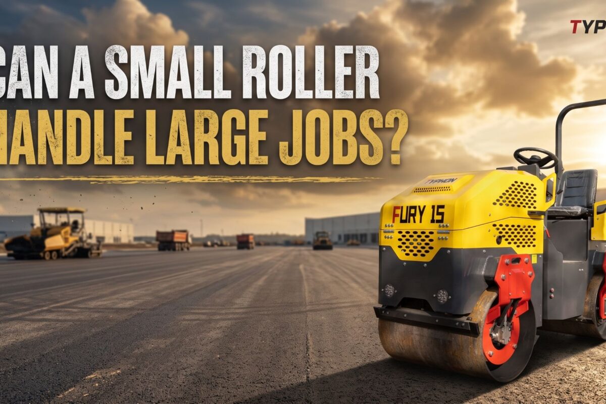 Can a Small Road Roller Handle Large Compaction Jobs?
