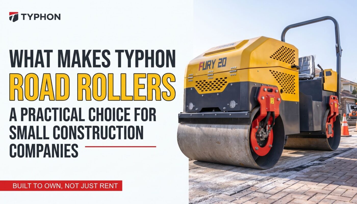 What Makes TYPHON Road Rollers a Practical Choice for Small Construction Companies What Makes TYPHON Road Rollers a Practical Choice for Small Construction Companies