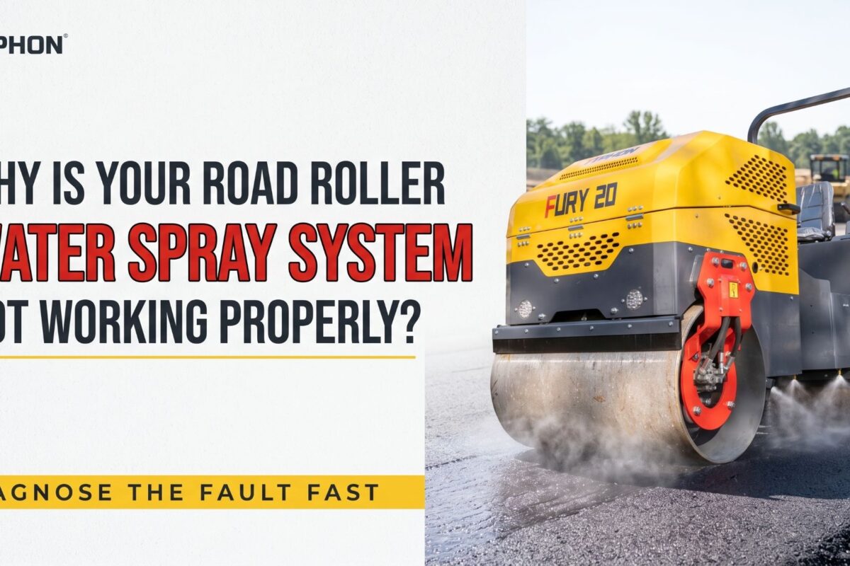 Why Is Your Road Roller Water Spray System Not Working Properly?